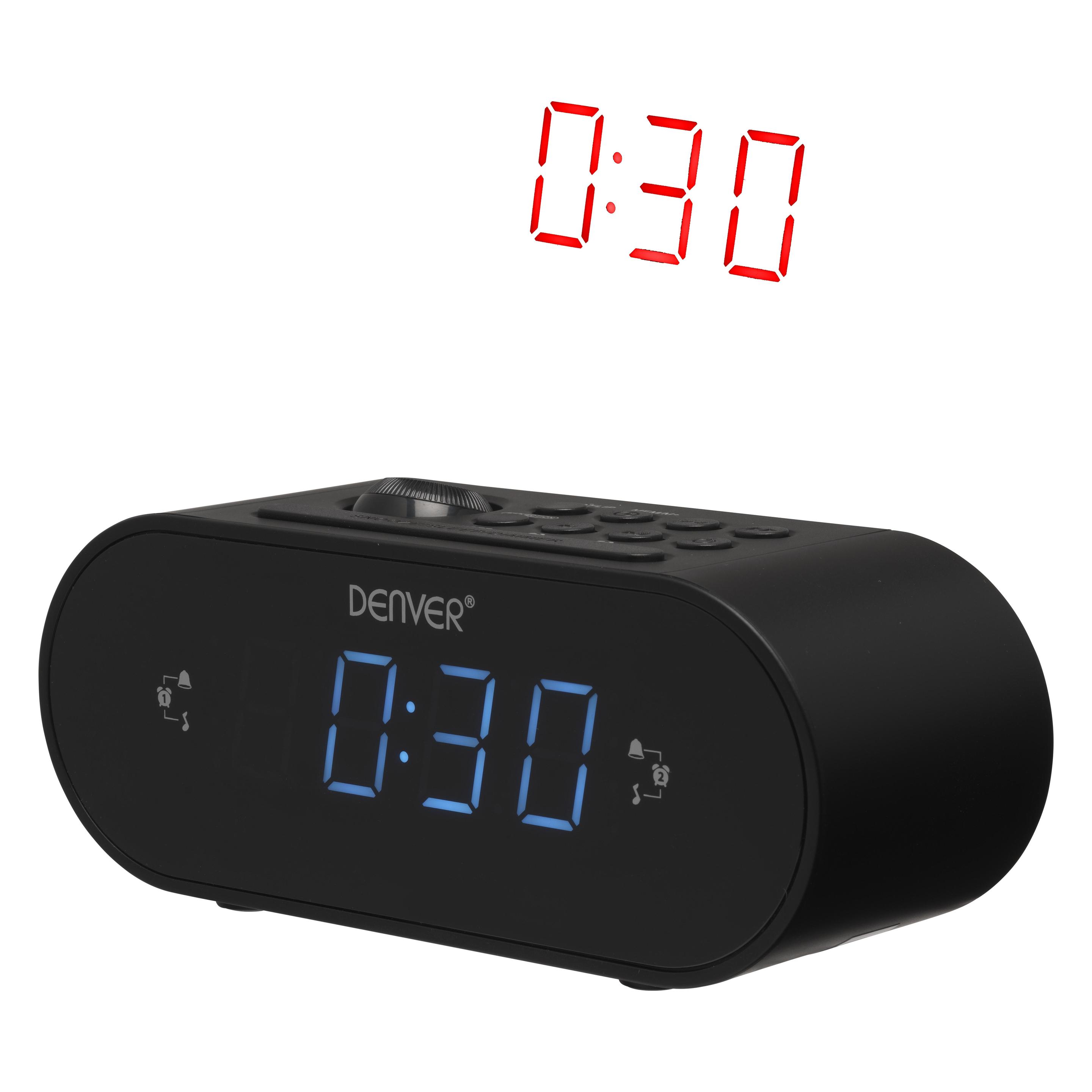 Denver CRP-717 Clock-radio Sort (FM, PLL) (CRP-717 Black)