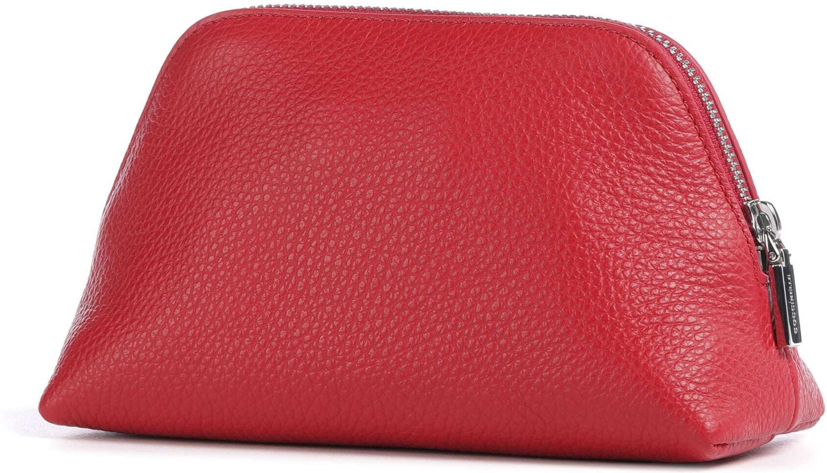 Coccinelle Helga Kosmetiktasche aus Leder, rot