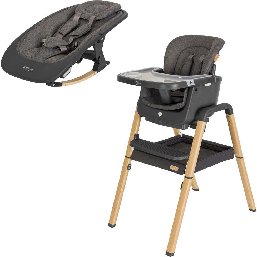 Tutti Bambini Nova Birth to 12 Years Highchair Package Grey/Oak