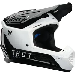 Thor Fleet Storm, Motocrosshelm - Schwarz/Weiß - L