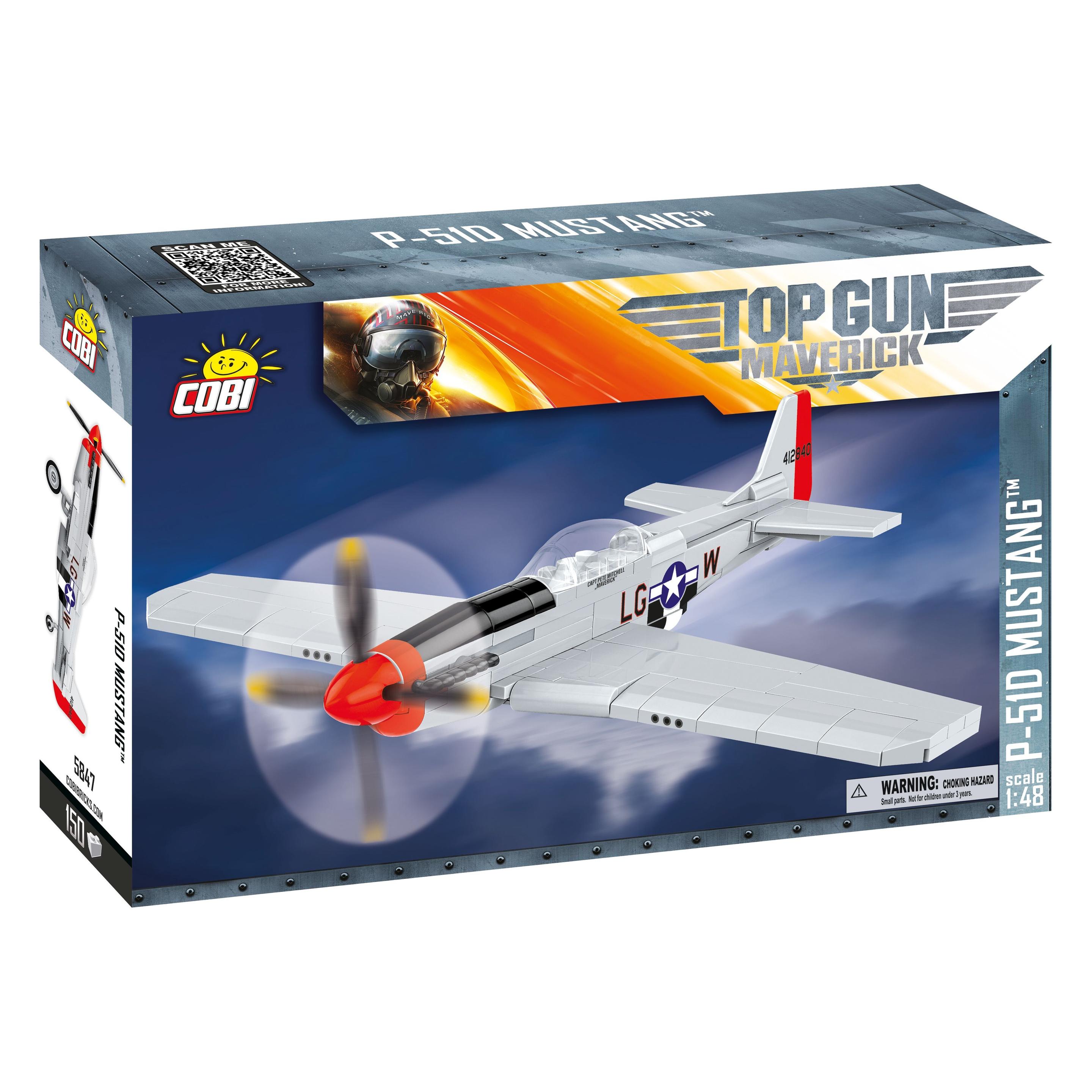 Cobi 5847 - 150 PCS TOP GUN /5847/ MUSTANG P-51D (COBI-5847)