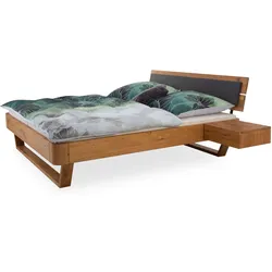 Holzbett OAK PURO (LF 180x200 cm) - braun - LF 180x200 cm