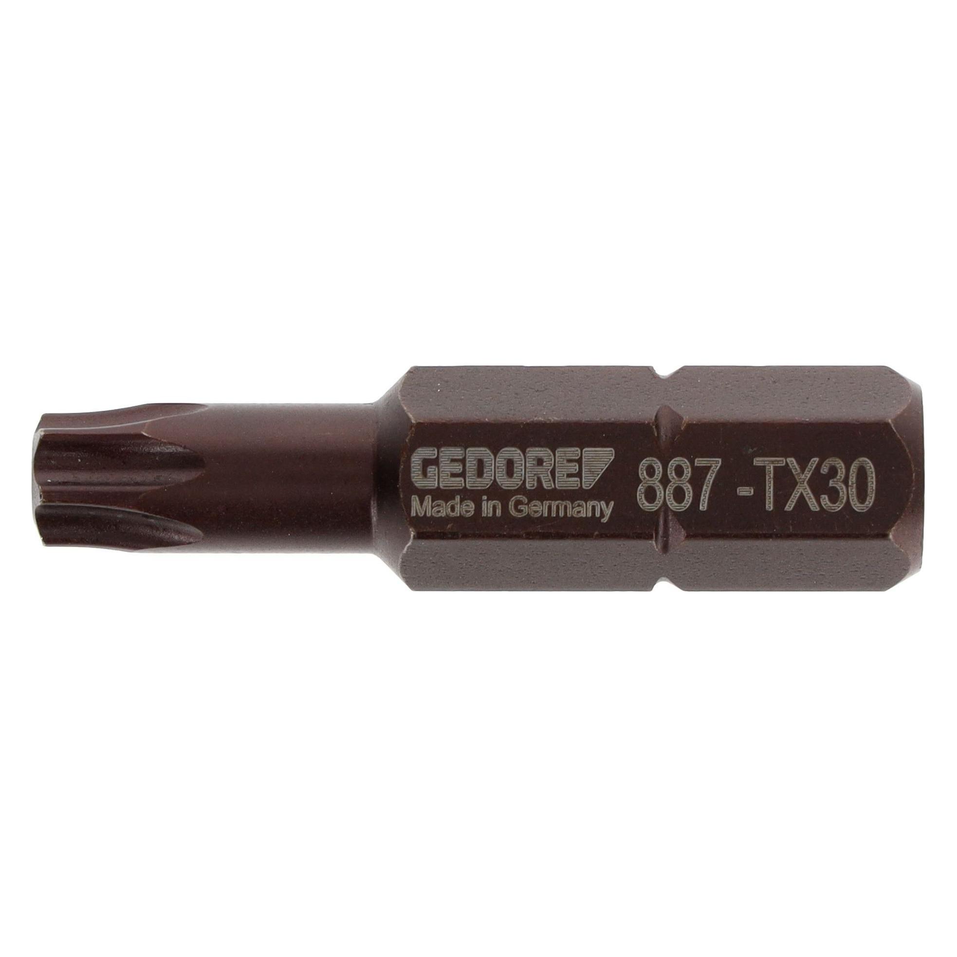 Gedore 887 TX T30 Schraubendreherbit 5/16" Innen-TX T30 (6571150)