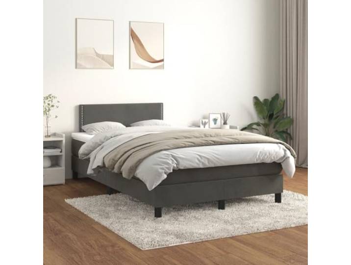 KTHLBRH Bettgestell aus Metall, weiß, 90 x 200 cm, mit Kopfteil Bettgestell aus Stahl, Lattenrost inklusive, Unterbettabstand 26 cm, einfache Montage