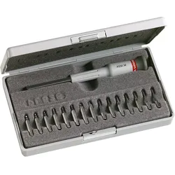 FACOM Bits Serie 0, Bithalter, Set 16-tlg