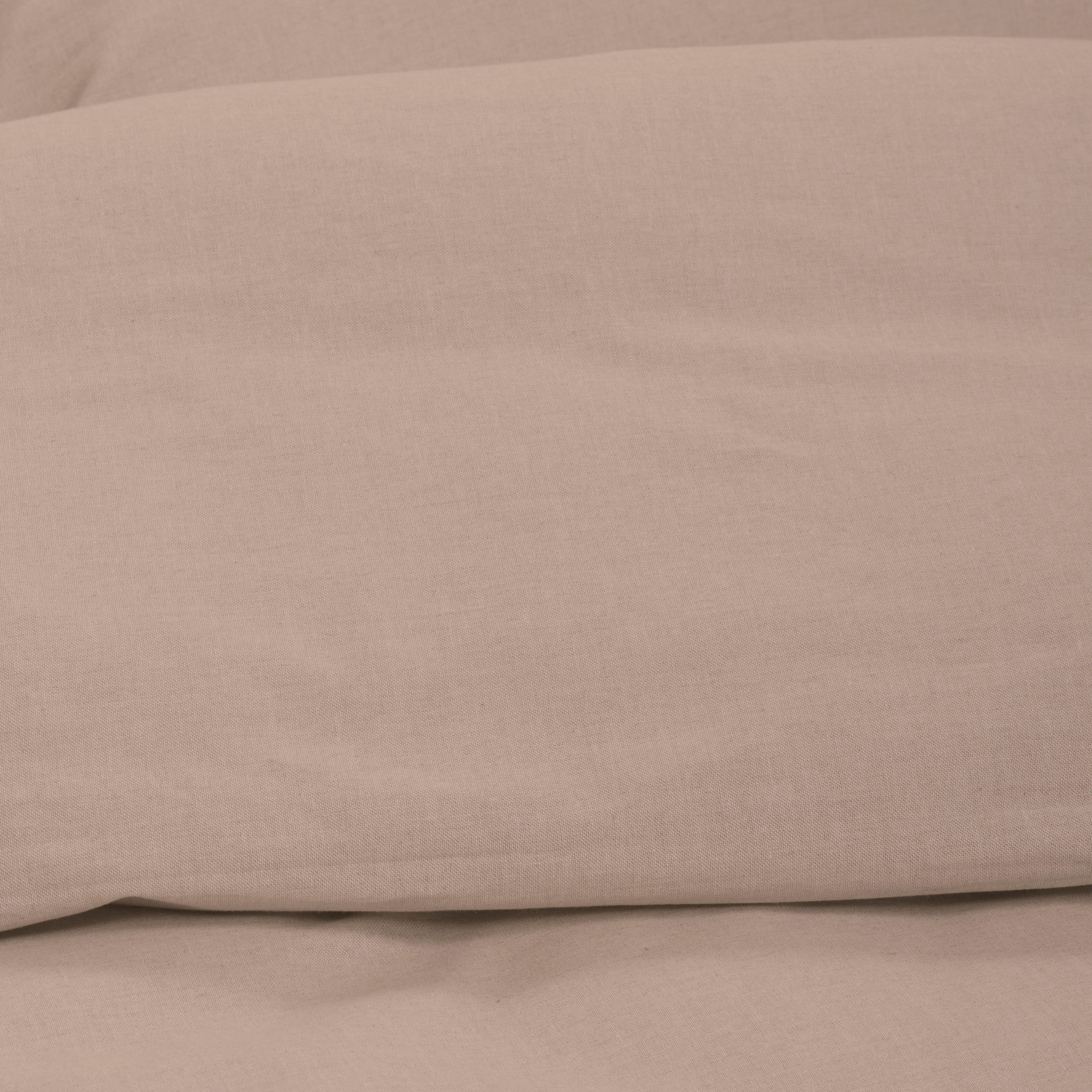 Bettwäsche SETEX "Chambray", beige (marzipan), B/L: 135cm x 200cm, 1 Stk., 1 Stk., Chambray, B/L: 80cm x 80cm, 2 Stk., Chambray, Obermaterial: 90% Baumwolle, 10% Polyester, Bettwäsche, Bettwäsche, in diversen Uni-Tönen marzipan B/L: 135cm x 200cm, 1 Stk.,