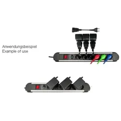 EFB EK644.0,2 Netzleitung Euro Verlängerung, Eurostecker - Eurobuchse EK64402