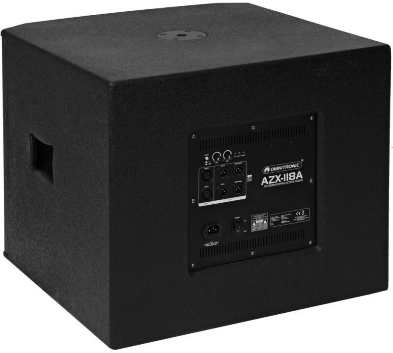 OMNITRONIC AZX-118A PA-Subwoofer aktiv 400W (11039046)