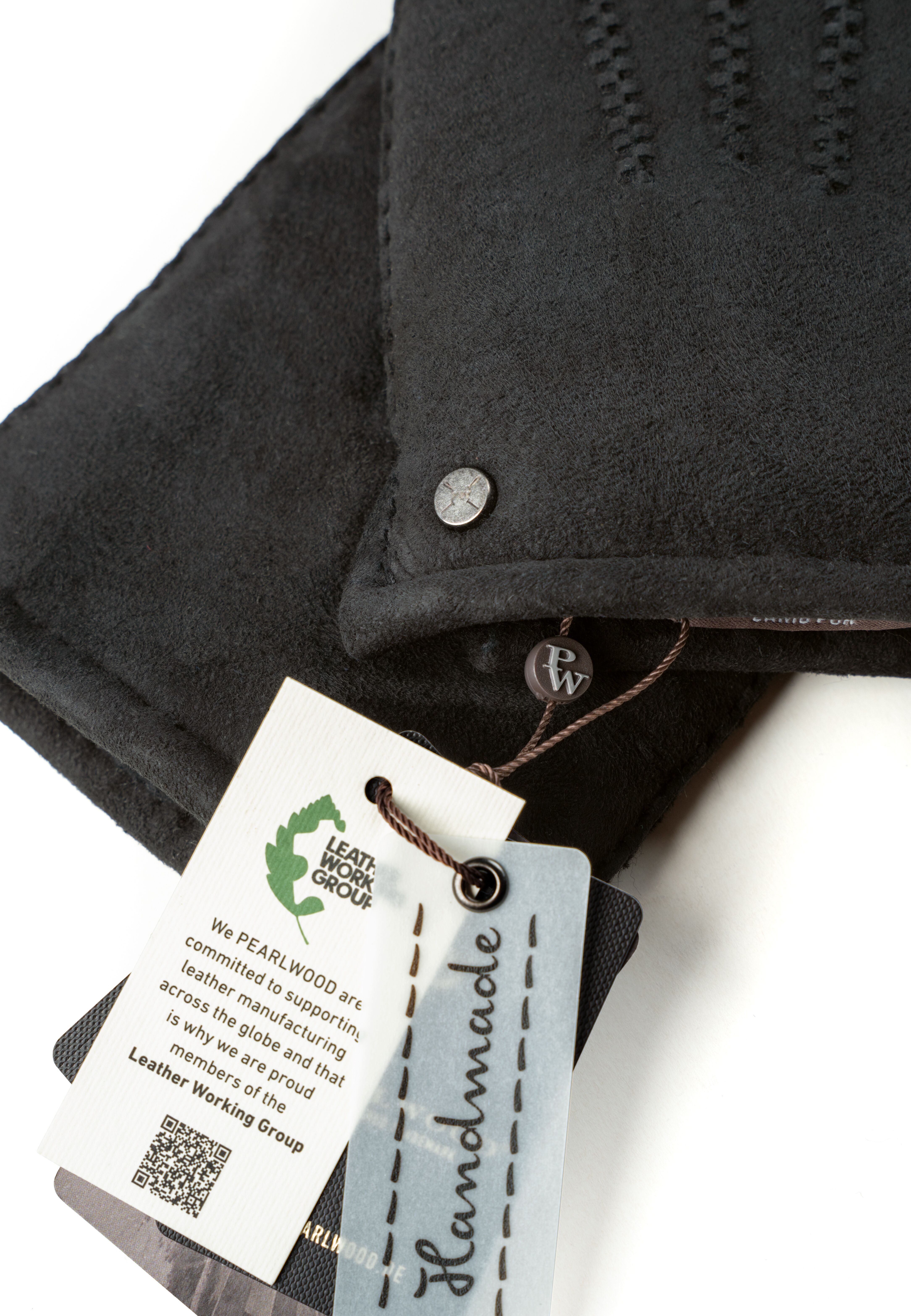 Lederhandschuhe PEARLWOOD, Herren, Gr. 10, schwarz, Materialmix, Handschuhe Lederhandschuhe, atmungsaktiv, Wärmeregulierend, Wind - und Wasserabweisend schwarz 10