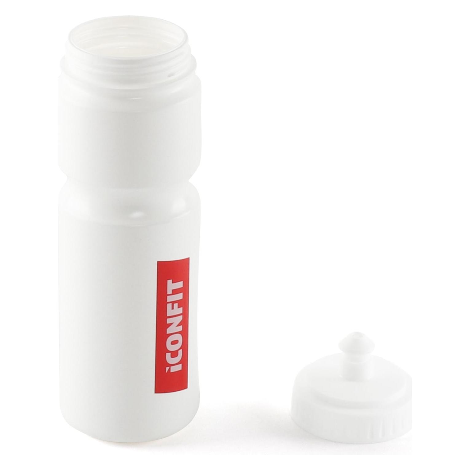 Iconfit Shaker Bike Trinkflasche, 750 ml, weiss (74660624)