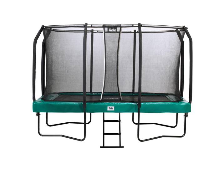 Salta Trampolin Salta First 5375G, Grün, Metall, 214x366 cm, Freizeit & Co, Gartenspielzeug, Hüpfburgen & Trampoline