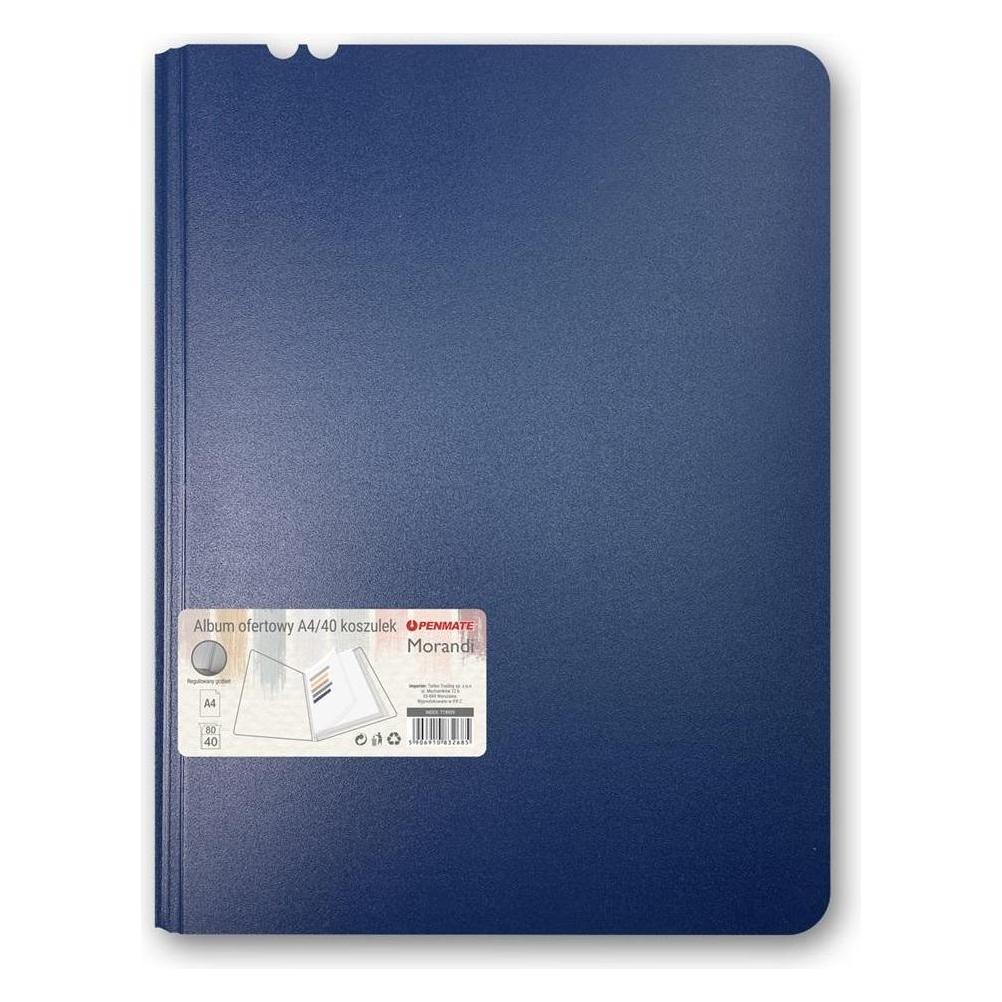 Penmate A4-Angebotsalbum mit 40 Morandi-T-Shirts, Marineblau (A4, 1x) (54616087)