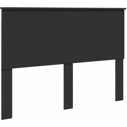 vidaXL Kopfteil mit Kopfteil Schwarz Eichen-Optik 140 cm Holzwerkstoff