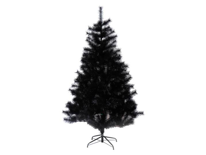 Rebecca Mobili Schwarzer Weihnachtsbaum, Moderne Künstliche Bäume, 325 Äste, PVC, Kreuzständer aus Metall, 180 cm