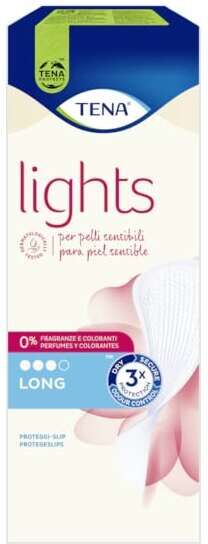 Tena Lights Sensitive Long Compresses 20 Units