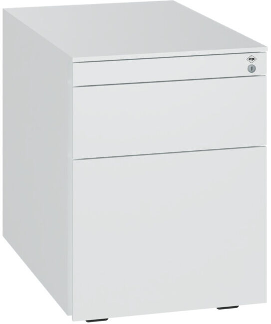 C+P Caisson roulant en acier, 563x430x781mm, 9010/9010 ; C + P Möbelsysteme (054530-000-165 )