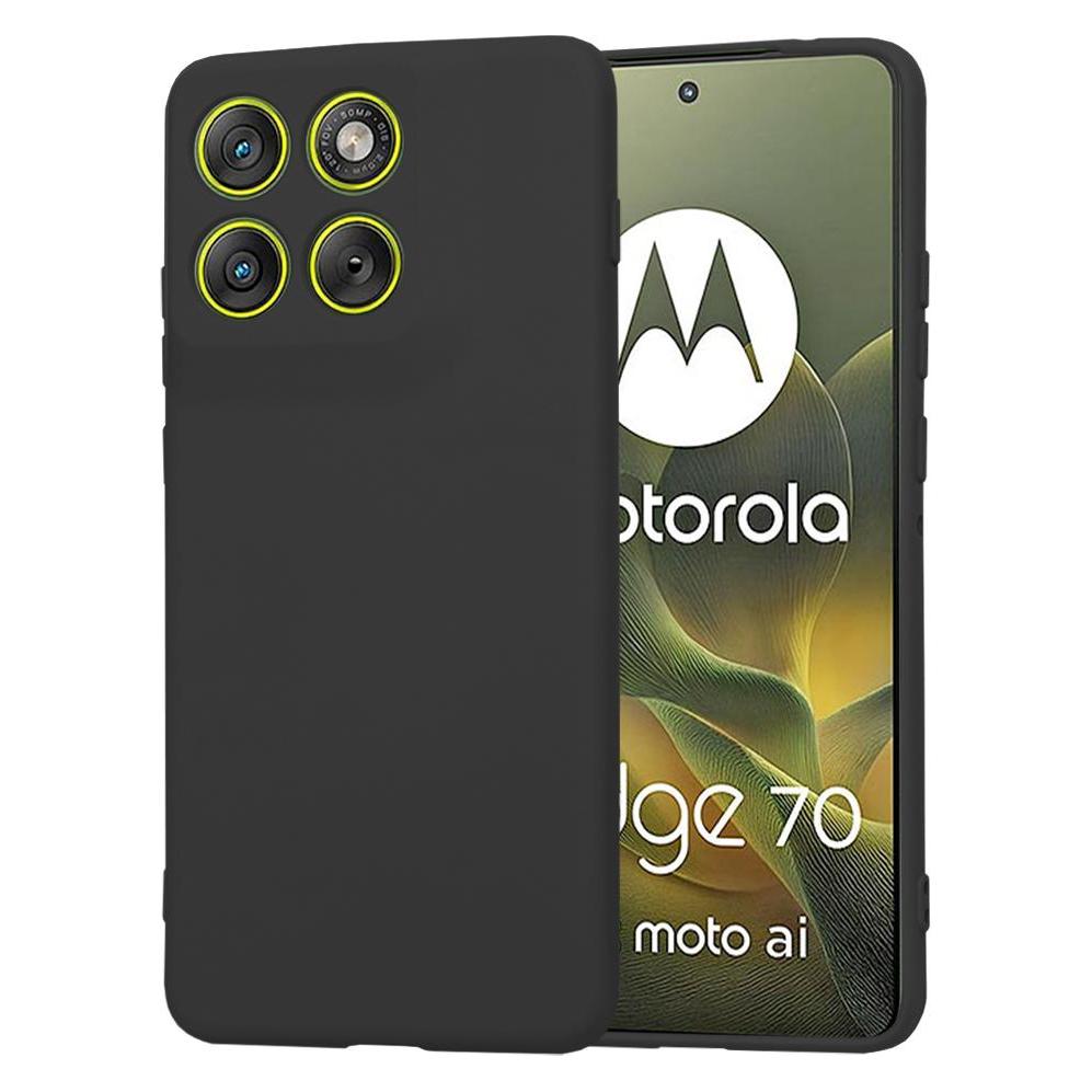 Techsuit - SoftFlex - Motorola Edge 70 - Black (Motorola Edge 70) (64980576)