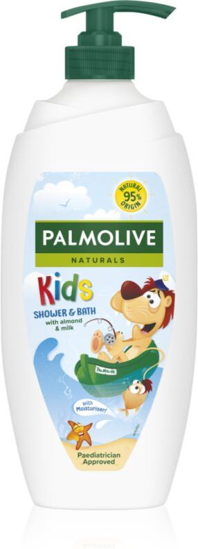 Palmolive Naturals Kids Cremet brusegel til babyhud med pumpe 750 ml