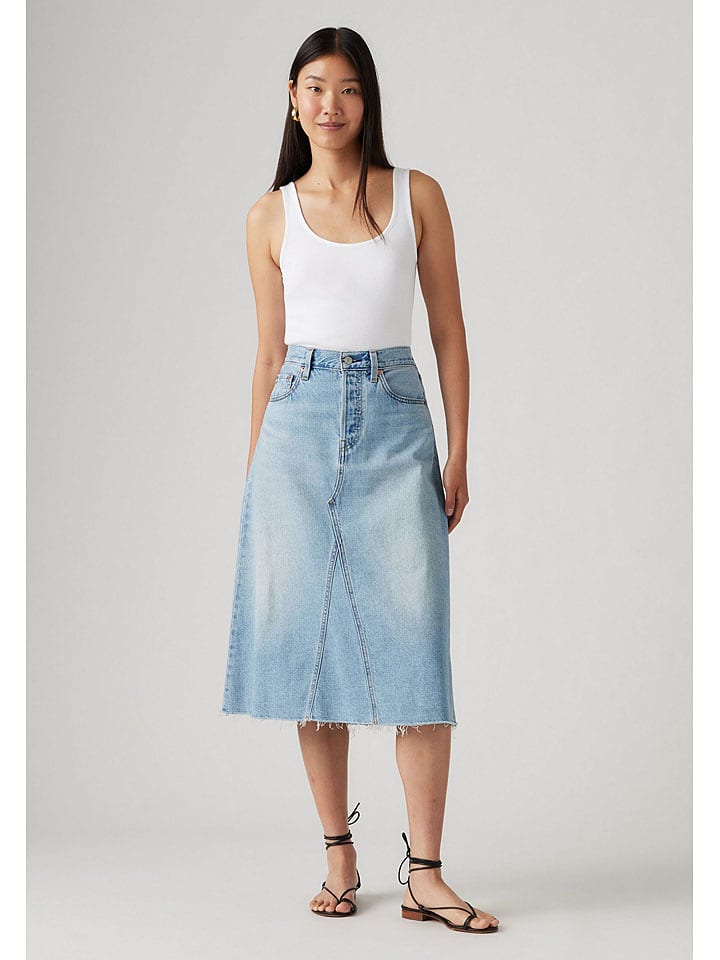 Levi's Jeansrock in Hellblau - W27
