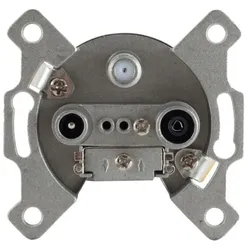 Antennendose, BK+SAT, Durchgang DC, 10dB, 3-fach