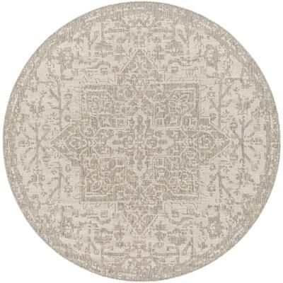 Livabliss Andell Indoor/ Outdoor Vintage Medallion Area Rug