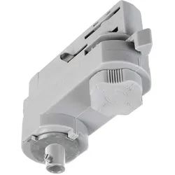 Deko-Light D Line 3-Phasen Pendel-Adapter zur Montage systemfremder Leuchten, inkl. Montagezubehör, Fenstergrau D-710098