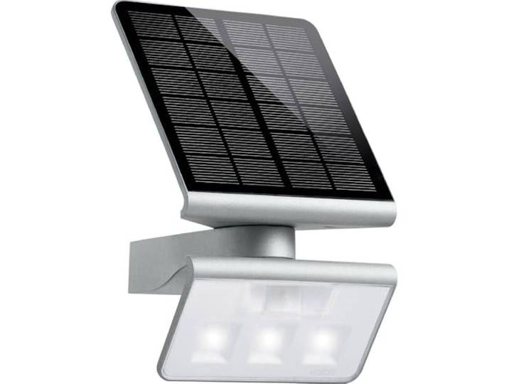 Steinel Lampe extérieure solaire XSolar L-S avec détecteur de mouvement - Luminaire solaire extérieur avec capteur de présence - Spot LED pour entrée et garage