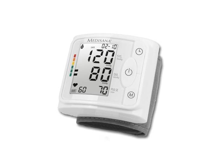 medisana BW 320 Blutdruckmessgerät für das Handgelenk, Präzise Blutdruck und Pulsmessung, Speicherfunktion, Großes Display für leichtes Ablesen, Ampel-Skala, Arrhythmie Erkennung & Warnung