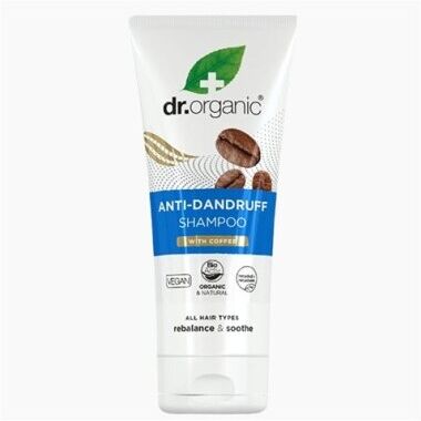Dr. Organic Kaffee-Anti-Schuppen-Shampoo 200 ml