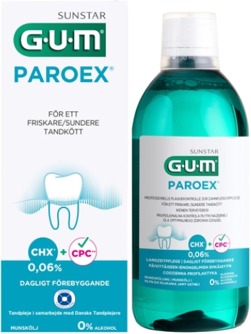 GUM Paroex 0,06% Colutório de Manutenção 500ml