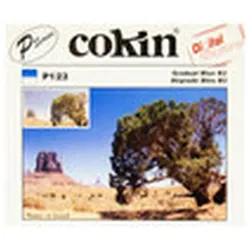 Cokin Filter P123 Verlauf 2 (Farbfilter, 82 mm), Objektivfilter, Blau