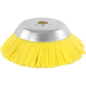 S&R Drahtbürste 135.200.101, Unkrautbürste Ø 200mm, für Freischneider, 25,4mm, mit Borsten aus gewellten Nylon