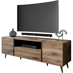 TV-ELEMENT ONYX LOFT auf Beinen 158 cm Push Open