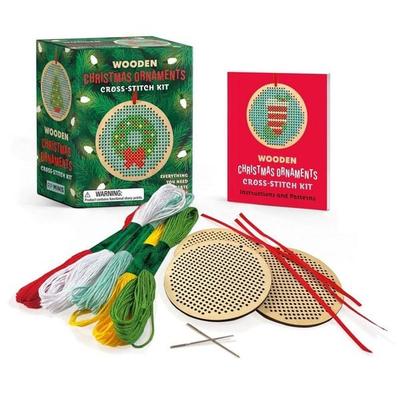 Wooden Christmas Ornaments Cross-Stitch Kit, Nonbook von Sosae Caetano,Dennis Caetano, Hachette Book Group USA