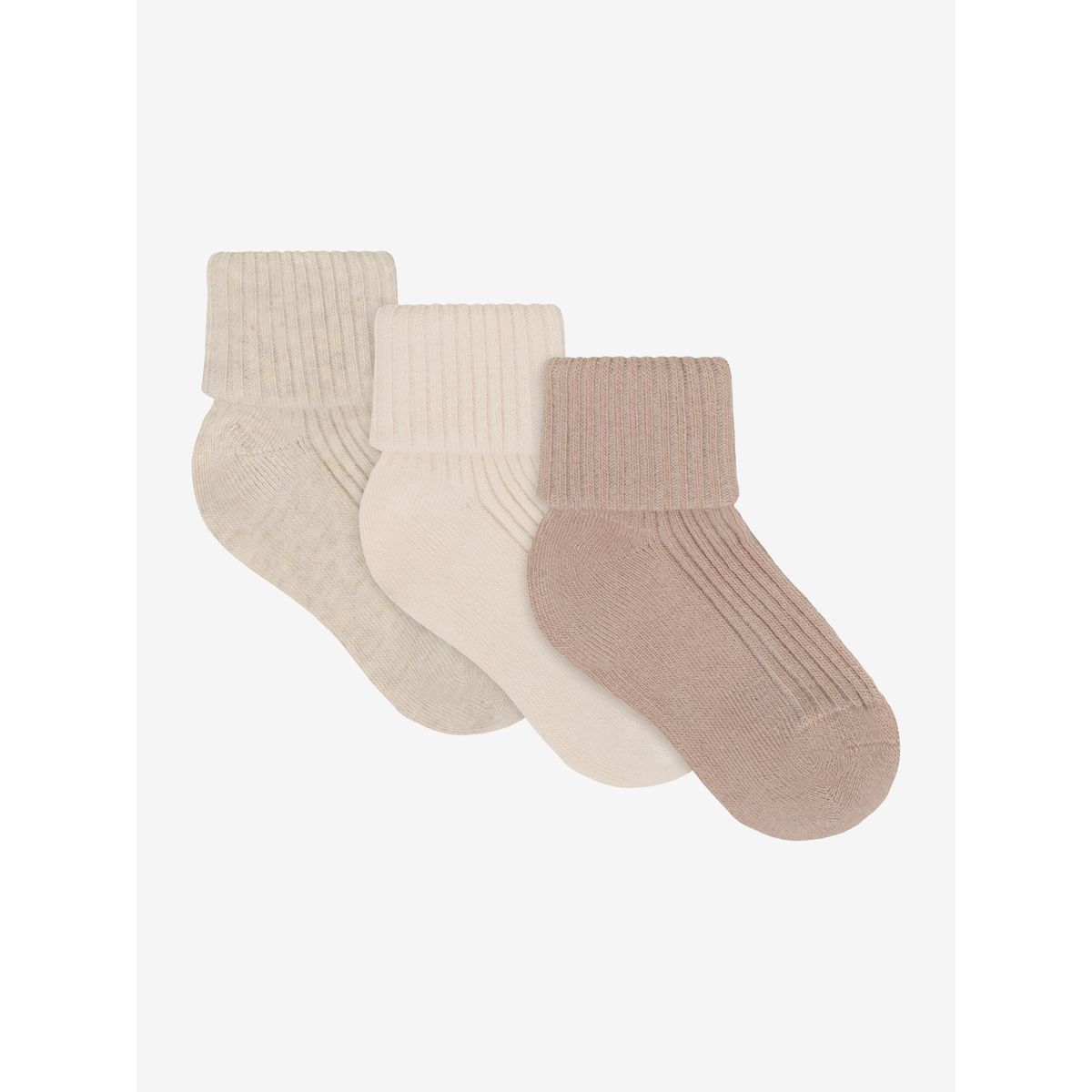 Minymo Baby Sock rib (3 Pack) birch (1150) 23\26 5755-1150-23\26