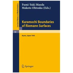 Kuramochi Boundaries of Riemann Surfaces, Fachbücher