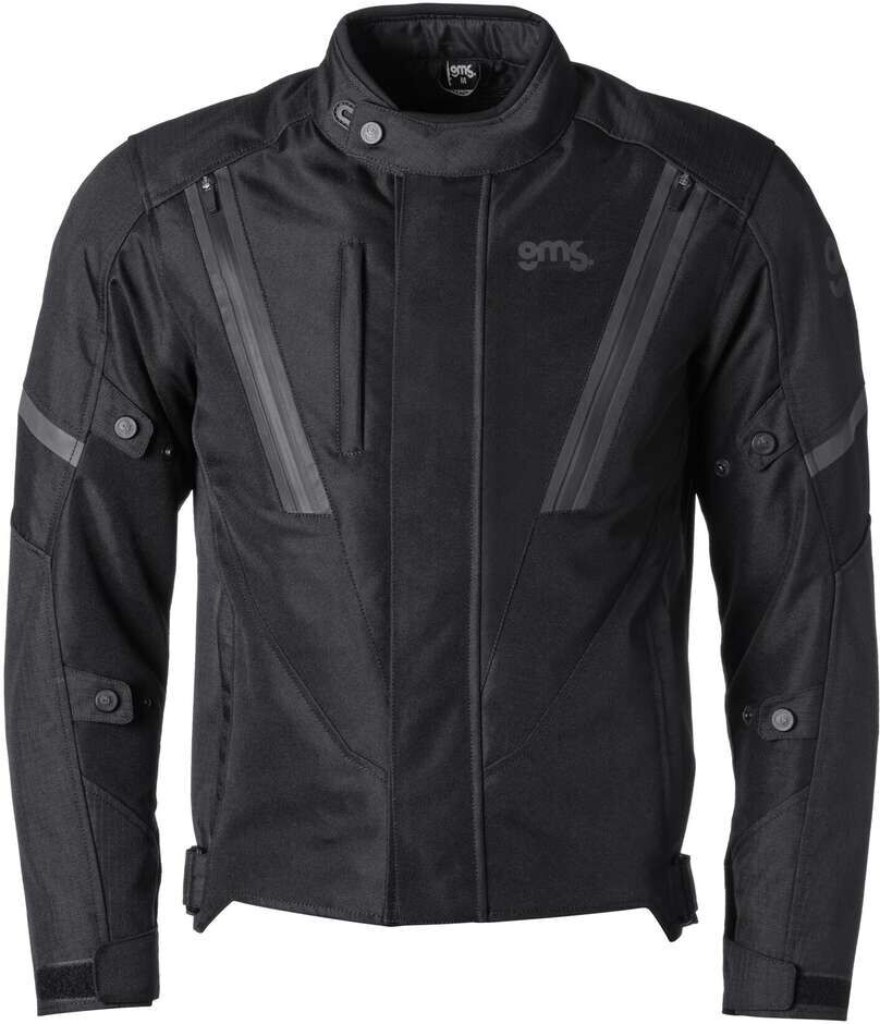 Giacca Moto Gms Giacca Avon WP Man Nero taglia 4XL