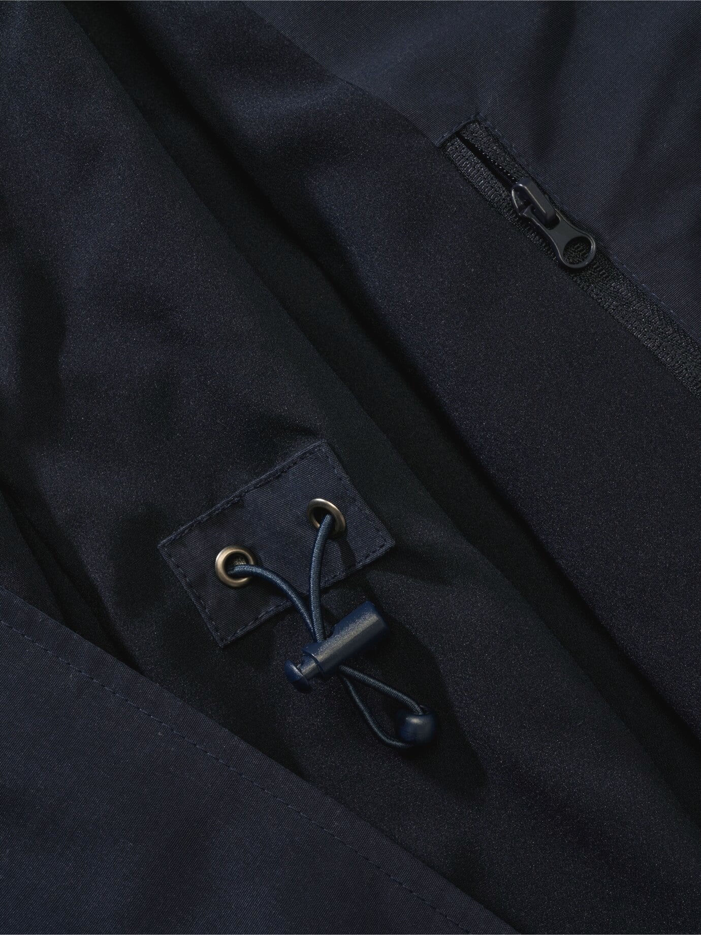 Mey & Edlich Doppelschlag-Regenjacke Blau 58