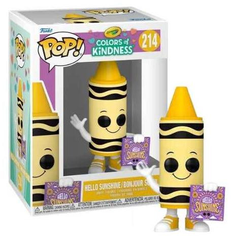 Funko Pop! Vinyl figuur Crayola Colors of Kindness - Hello Sunshine/Bonjour Soleil 214