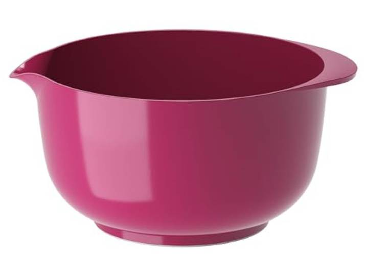 Rosti Margrethe Bol à mélanger 4 litres\, Bol incassable\, Bol à pâtisserie\, Bol à pâte levée avec bonne poignée\, en plastique recyclable\, Beetroot