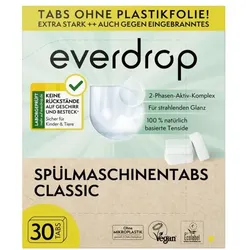 everdrop Spülmaschinen-Tabs »Classic« 30 Stück