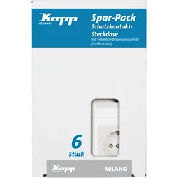 Kopp Steckdose weiss - 912113055