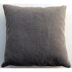 Kissenhülle DALLAS silber (LB 50x50 cm) - silber - LB 50x50 cm