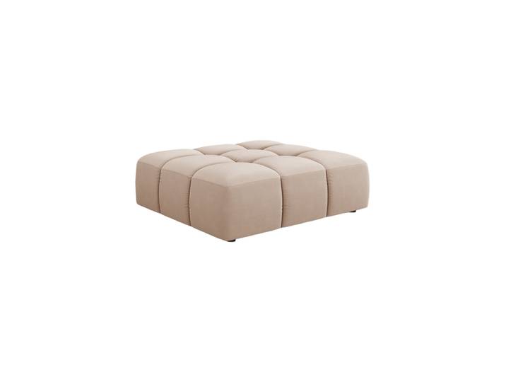 Design Sitzpouf Adams Samt Beige 96 x 96 cm chosen by Bloomingloft
