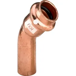Viega Bogen 45 Grad mit SC Profipress S 4526.1 in 22mm Kupfer