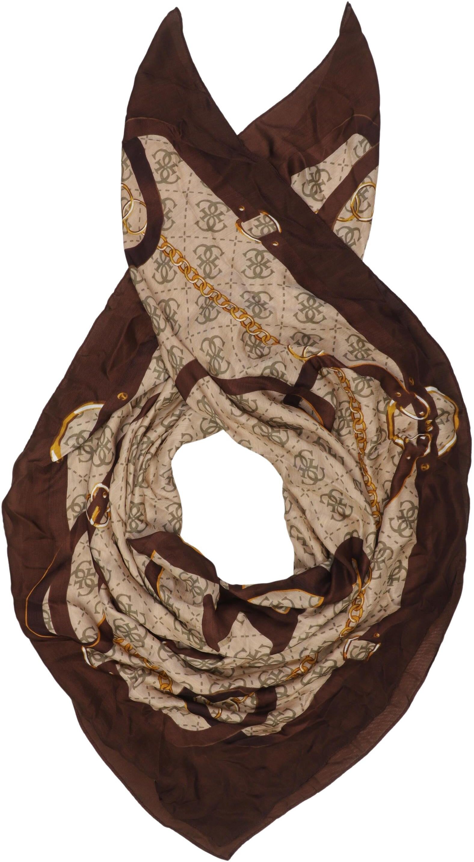 Guess Damen Schal oder Tuch, Mehrfarbig, Viskose - Second Hand