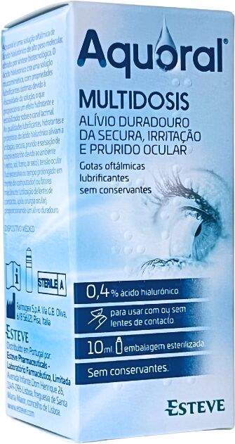 Aquoral Gotas Oftálmicas Multidose 10ml
