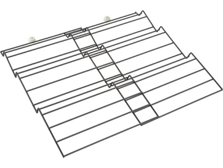 Metaltex - Kruidenrek Lade X-pand - Kruiden Organizer - Zwart - 47 x 3 x 26/51 cm