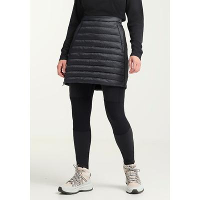 A-Linien-Rock JACK WOLFSKIN "ROUTEBURN PRO INS SKIRT W", Damen, Gr. S (36), schwarz, Obermaterial: 100% Polyester, Röcke A-Linien-Rock