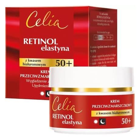 Celia Retinol krem przeciwzmarszczkowy 50+ 50ml (50 ml, Tagescreme) (47453747)